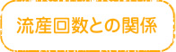 流産回数との関係